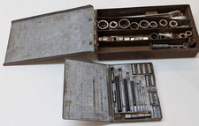 Vintage Tools Metal Container