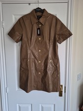 River Island Ladies Brown Faux