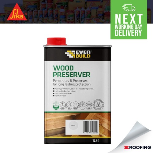 Clear wood preserver - clear, everbuild