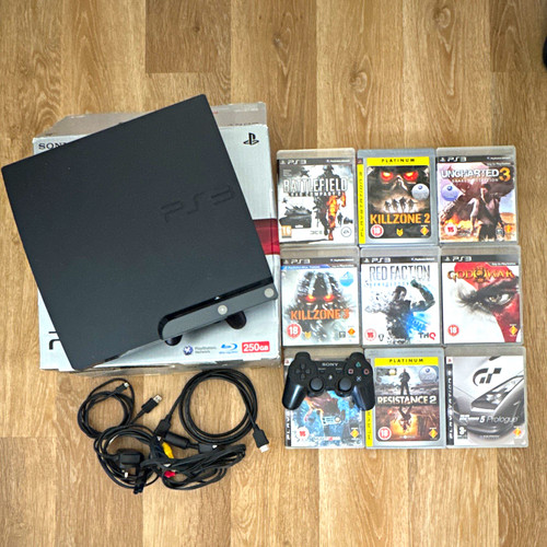 Sony playstation slim 250gb - playstation,