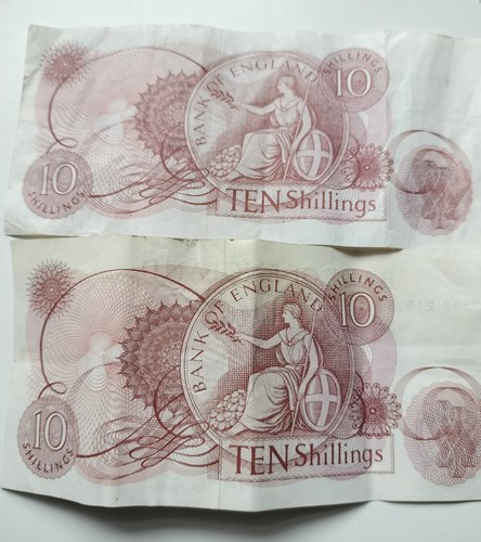 Fforde ten shilling - ten, note