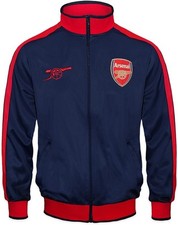 ARSENAL Football Tracksuit Top Boys 10 11 Years Kids Official Retro Jacket AH3