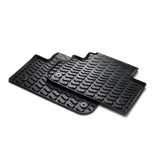 Audi genuine rubber mats - rubber, &
