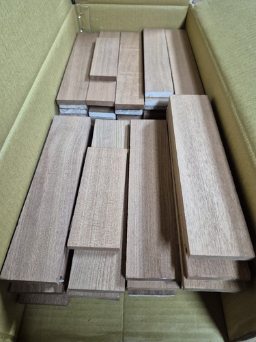 Hardwood timber offcuts sapele - hardwood,