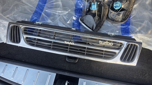 Saab 9000 chrome front - saab, grill
