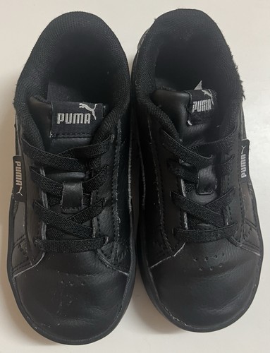 Puma boys black trainers - puma,