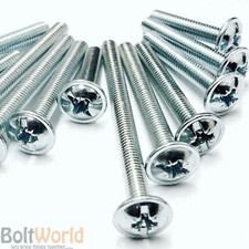 M4 / 4mm DOOR HANDLE SCREWS BOLTS 9mm - 50mm LENGTHS CUPBOARD DOOR / DRAWER KNOB