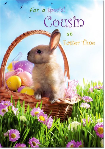Doodlecards cousin easter card - easter,