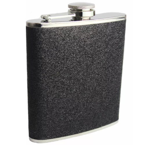 6oz hip flask - stainless, steel