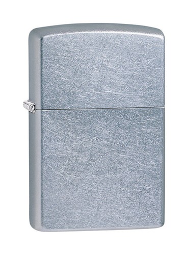 Zippo silver cigarette lighter - cigarette,