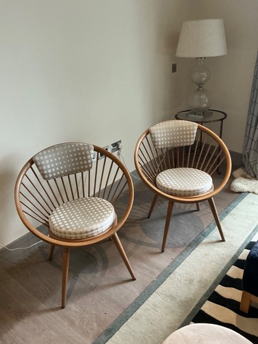 Lounge chairs the style of - ,