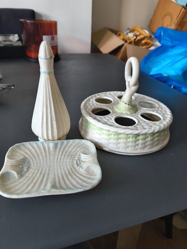 Rare belleek blue - 3x,