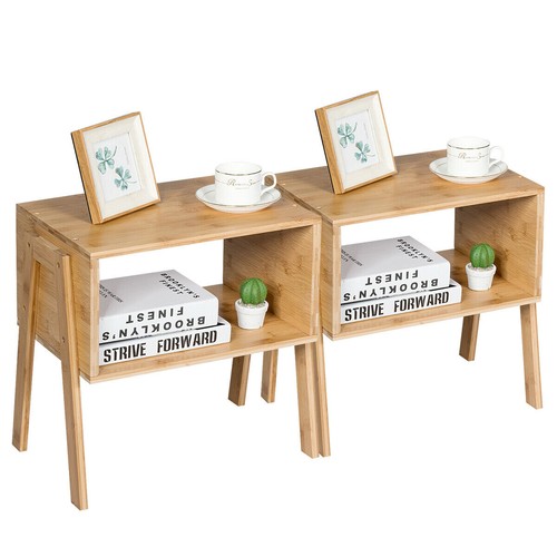 Set stackable bedside - set, 2
