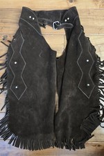 Leather Suede Chaps Youth Kids