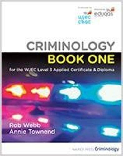 Criminology book one - book, the