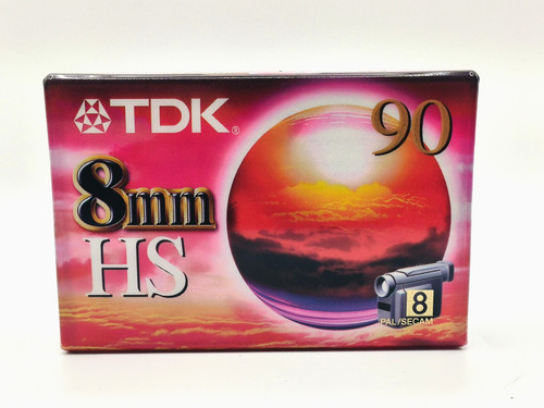 Tdk 8mm p5 90hsen - hs, 90