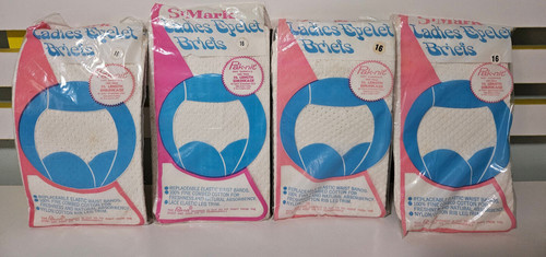 Mark ladies eyelet briefs - ladies,