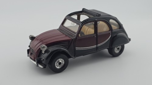 Corgi citroën 2cv6 black - citroën,