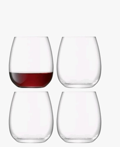 Lsa borough stemless glasses - stemless,
