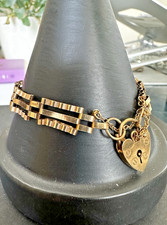 Vintage 9ct Warm Gold Three