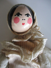 Vintage large  German peg doll