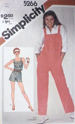 Vtg 1980s simplicity 5266 - vtg,