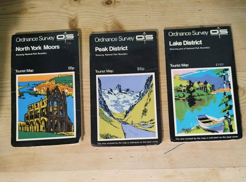 Vintage ordinance survey - vintage,