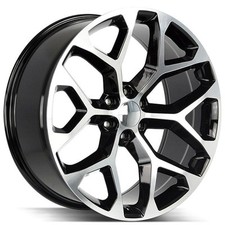 28x10"Strada Wheels Snowflake