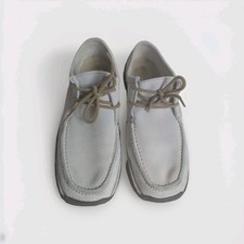 Aerosoles White ISH Beige Suede leather Shoes Size Uk 7