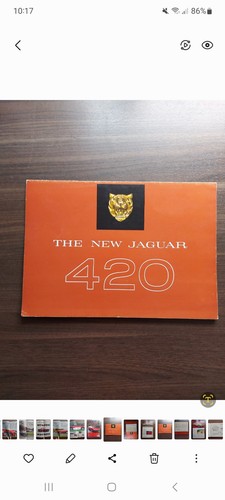 Jaguar 420 sales brochure - jaguar,