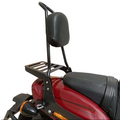 Black backrest luggage rack - backrest,