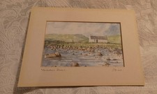 Original Print Mounted