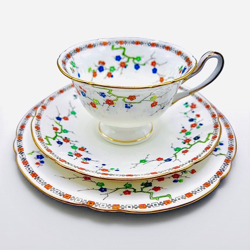 Shelley fine bone china cup - shelley,