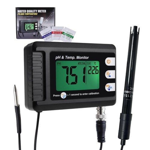 Digital temperature meter - digital, ph