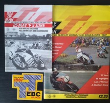 Isle of Man TT 1987 Programme