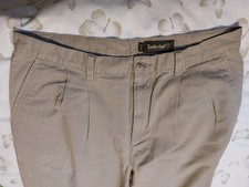 Vintage Timberland chino trousers, 38 (waist) x 34 (leg). Sand colour