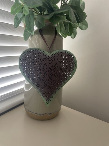 Metal heart wall - heart,
