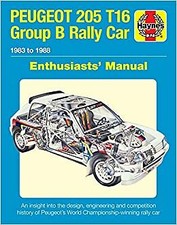 Haynes peugeot 205 t16 - haynes, group