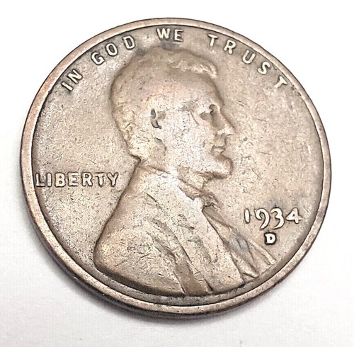 1934 lincoln wheat - 1934,