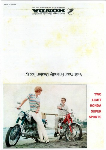 1968 honda cb160 125 - cb160, -125
