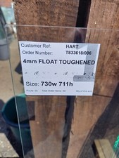 Greenhouse glass, 4mm thick