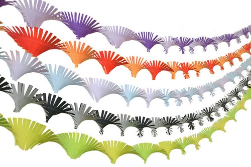 Retro hand made crepe paper - hand,