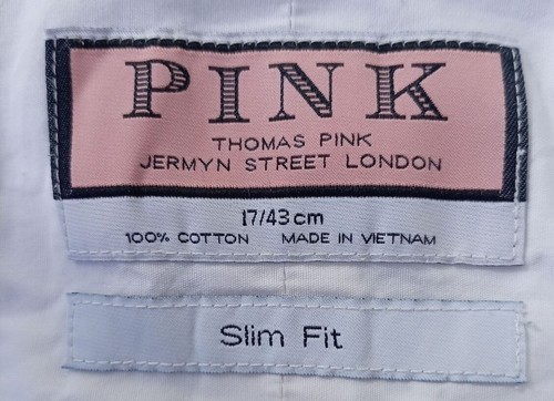 Thomas pink shirt - pink, slim
