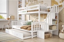 Triple Bunk Bed for Kids with