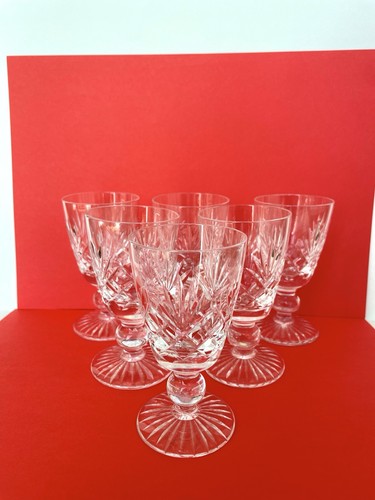 Set vintage cut crystal - 6,