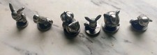  Pokémon Monopoly Kanto Edition Hasbro Spares Only 6 Metal Counters/ Figures 