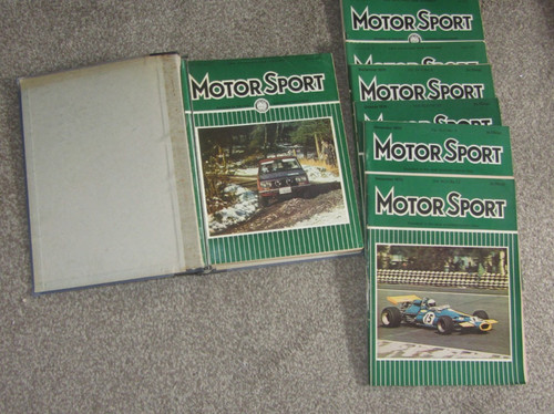 Motor sport magazine - magazine, 1970