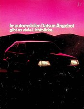 224414) Datsun Model Program Brochure 198?