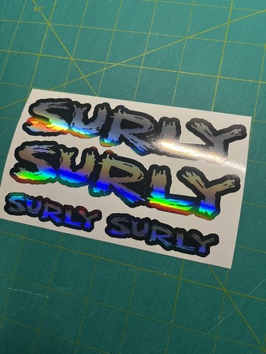 Surly bikes sticker decal - sticker,