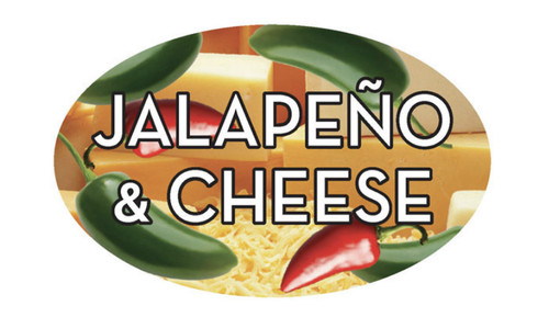 Jalapeno cheese labels - jalapeno,